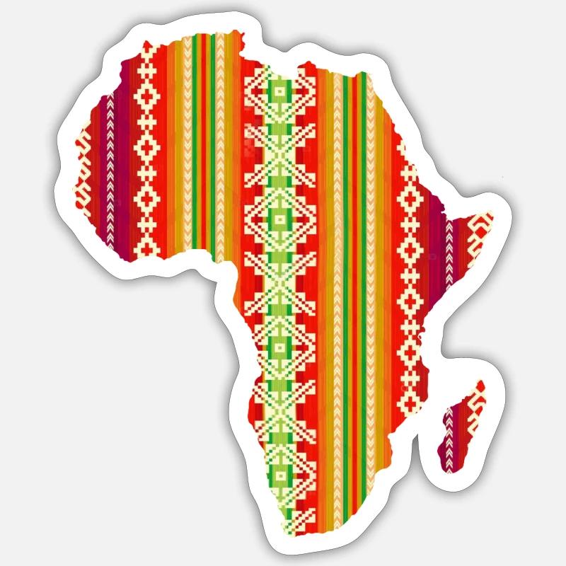 Africa Sticker formato S (10 x 10 cm)