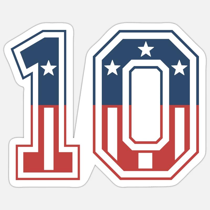 Sticker Größe S (10 x 10 cm) - 
