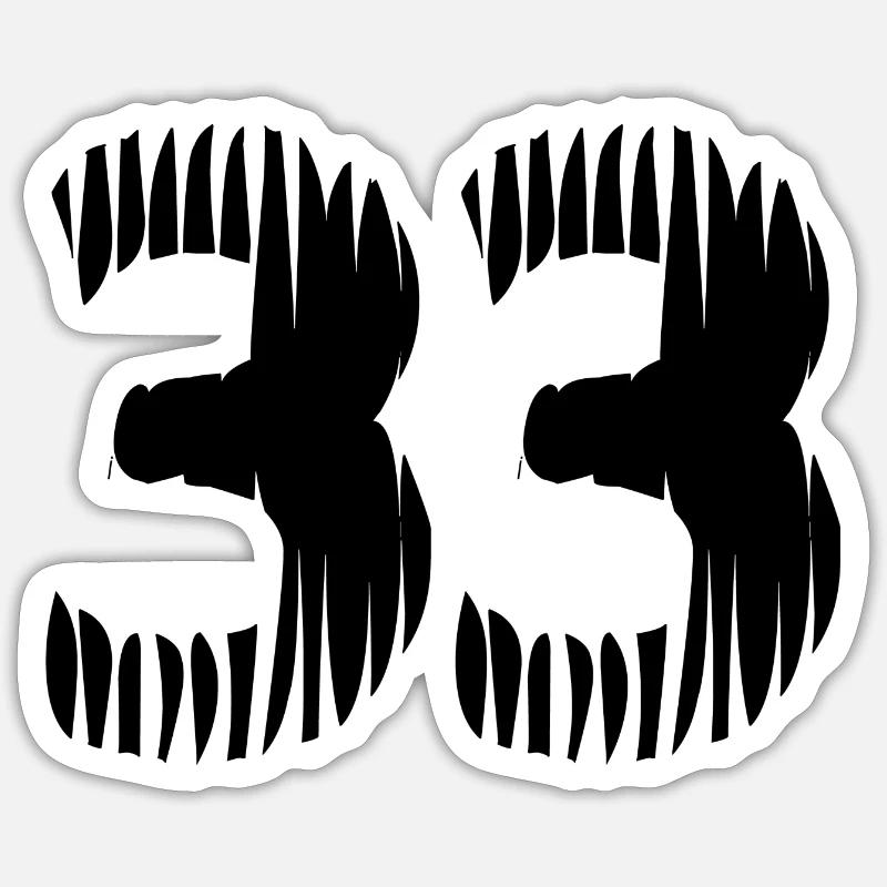 Sticker size S (10 x 10 cm) - 