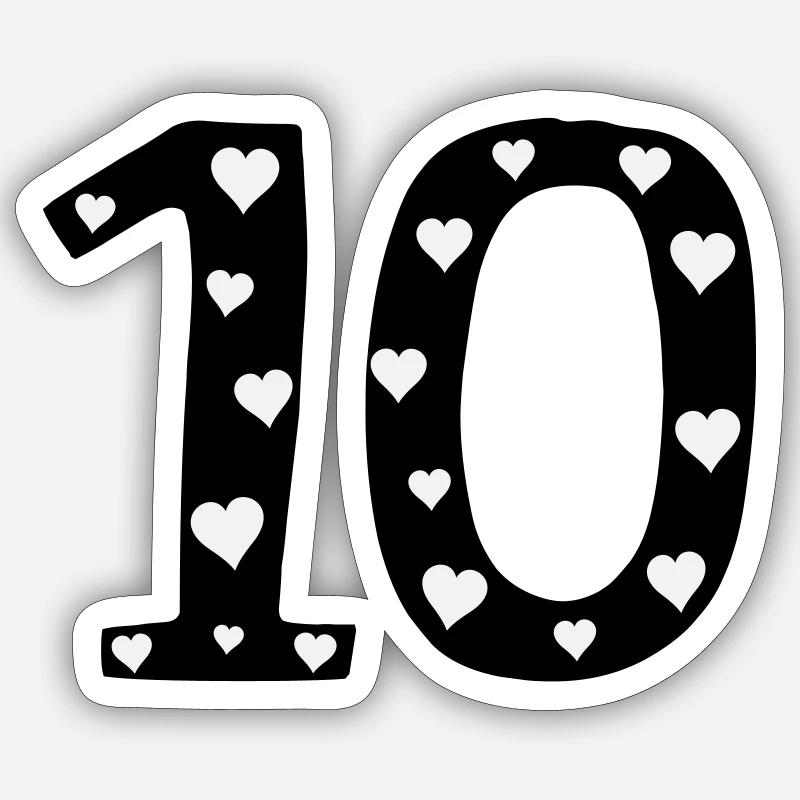 Sticker taille S (10 x 10 cm) - 