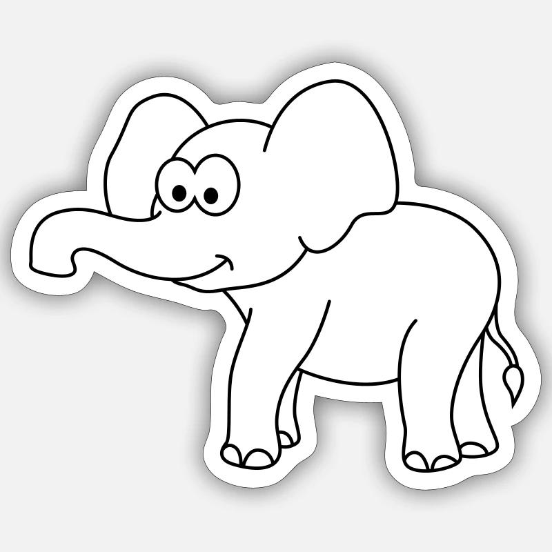Sticker Größe S (10 x 10 cm) - 