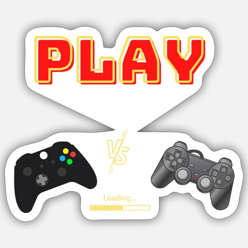 Controller Wars Sticker size S (10 x 10 cm)