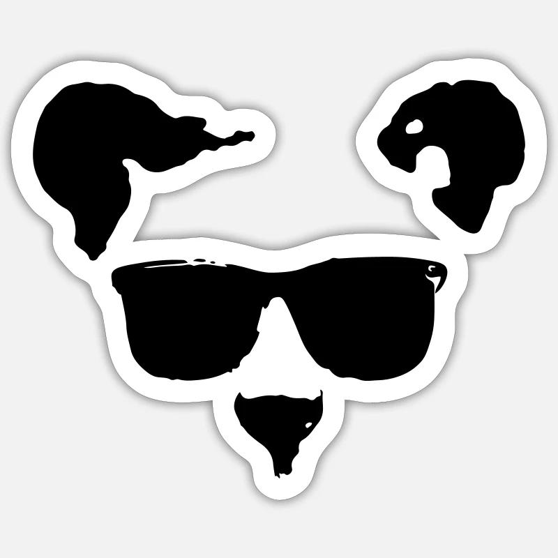 Sticker Größe S (10 x 10 cm) - 