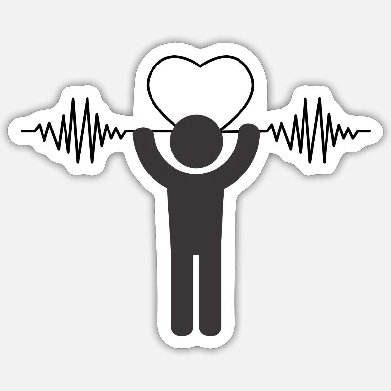 lifting Sticker Größe S (10 x 10 cm)