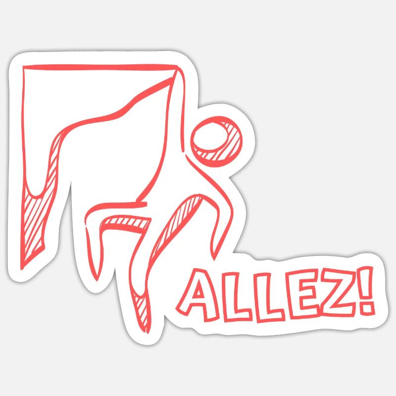 Sticker Größe S (10 x 10 cm) - 