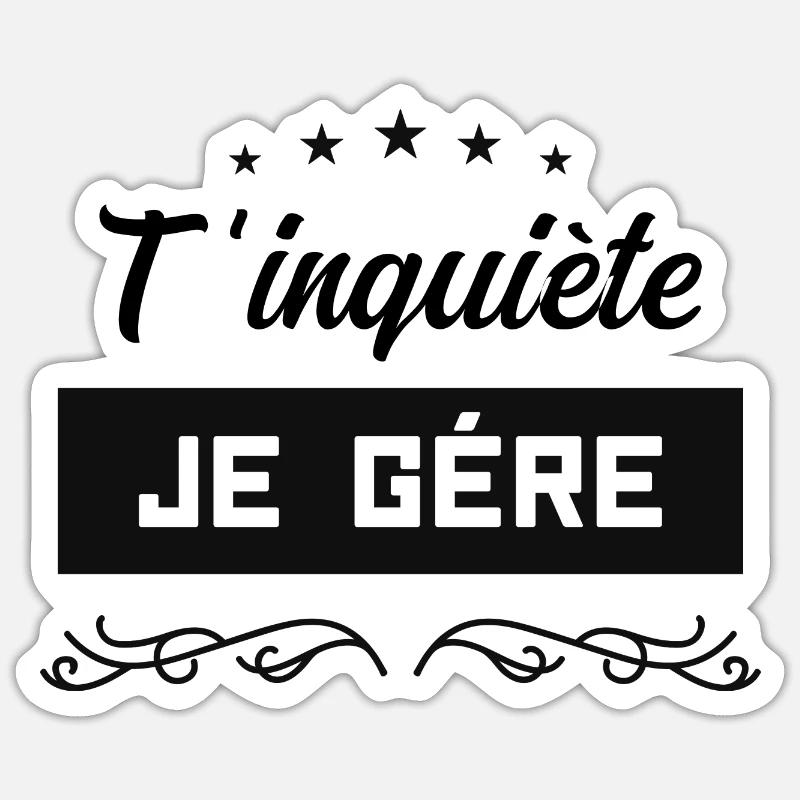 Sticker taille S (10 x 10 cm) - 