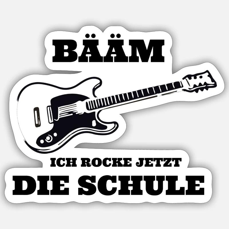 Schule - Sticker Größe S (10 x 10 cm) - Mattweiß
