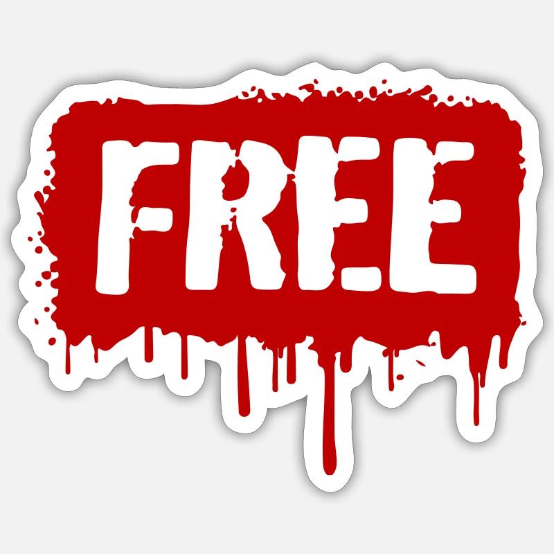 Sticker Größe S (10 x 10 cm) - 