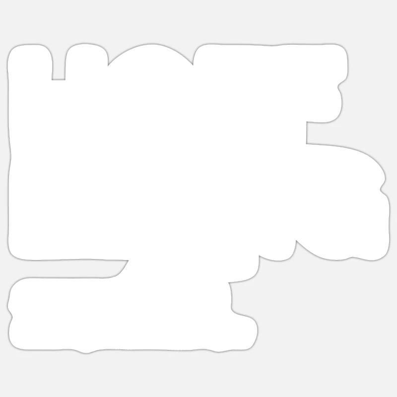 Hoffnung - Sticker Größe S (10 x 10 cm) - Mattweiß