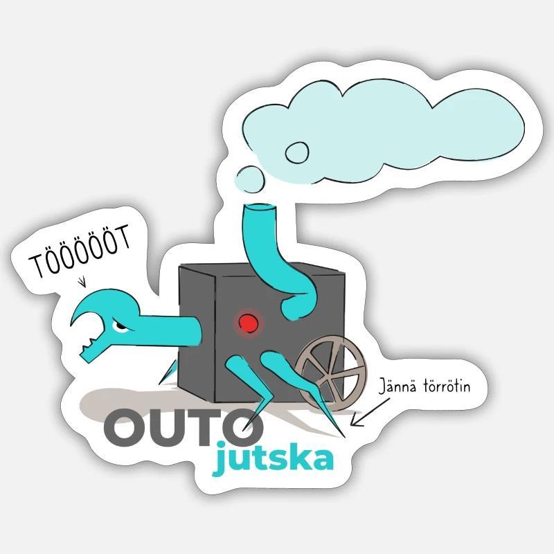 Sticker size S (10 x 10 cm) - 