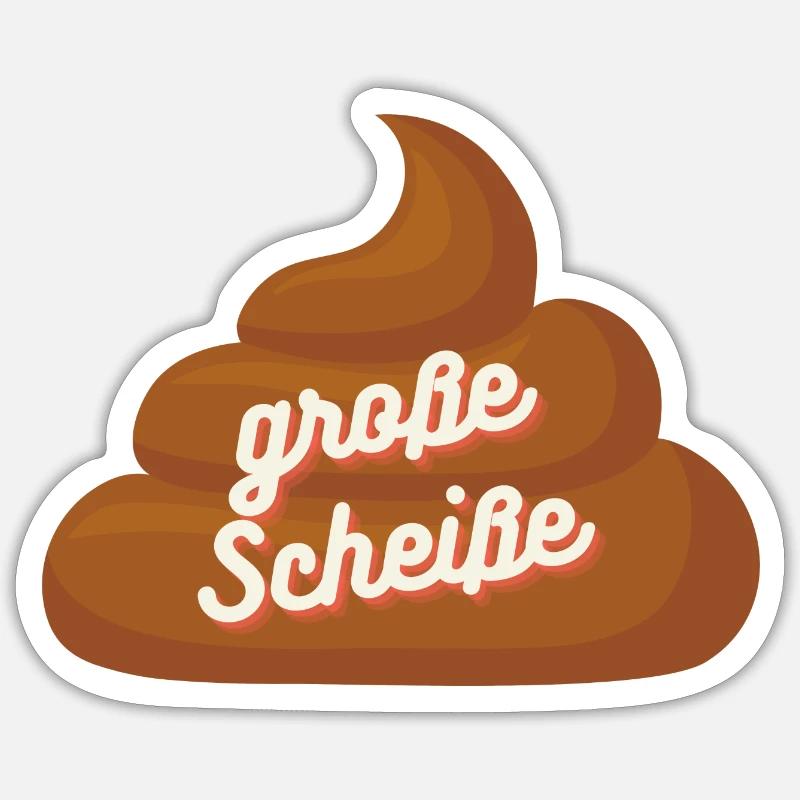 Sticker Größe S (10 x 10 cm) - 