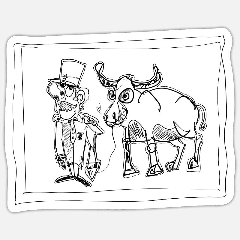 Sticker size S (10 x 10 cm) - 