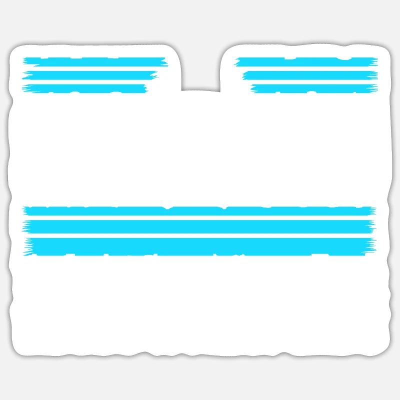 statement lets play carpenter tshirts Sticker size S (10 x 10 cm)