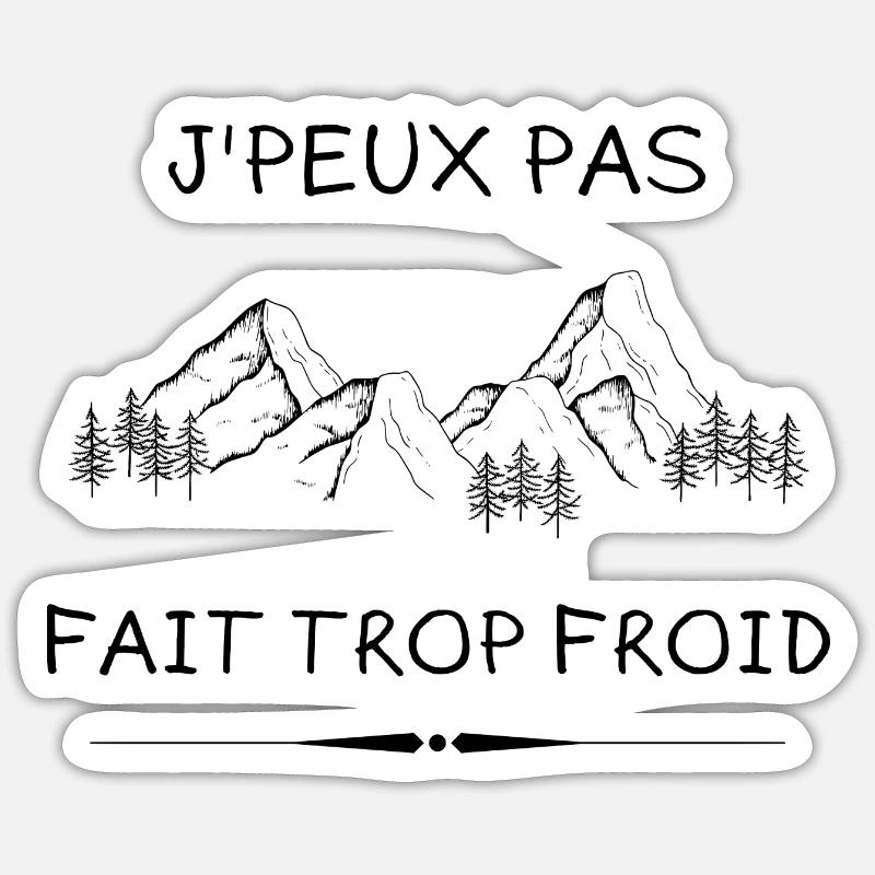 Sticker taille S (10 x 10 cm) - 
