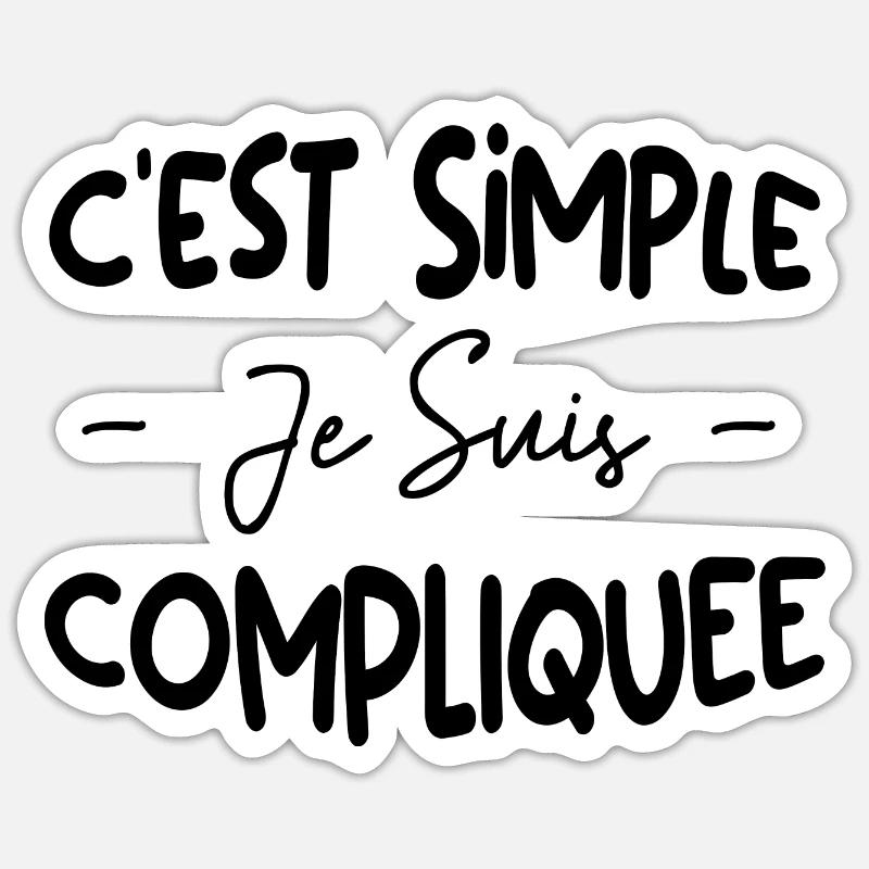 Sticker taille S (10 x 10 cm) - 