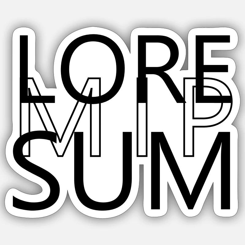 Sticker size S (10 x 10 cm) - 