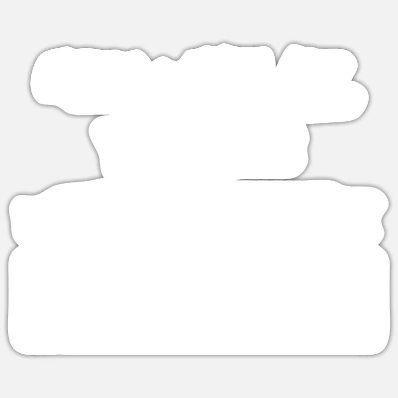 Jouez avec moi. - Sticker taille S (10 x 10 cm) - blanc mat