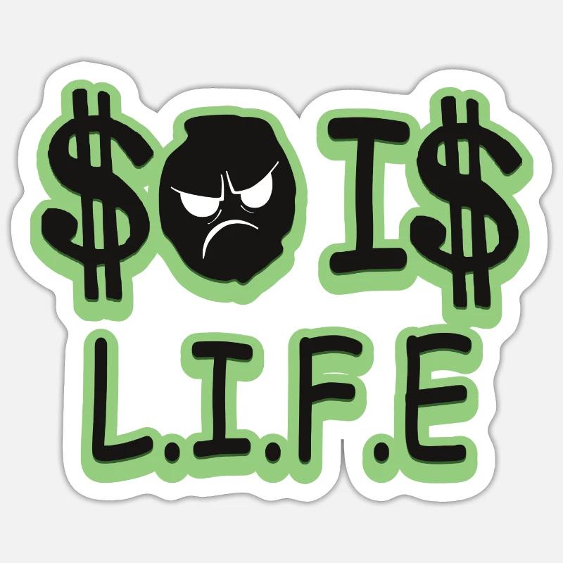 Sticker Größe S (10 x 10 cm) - 