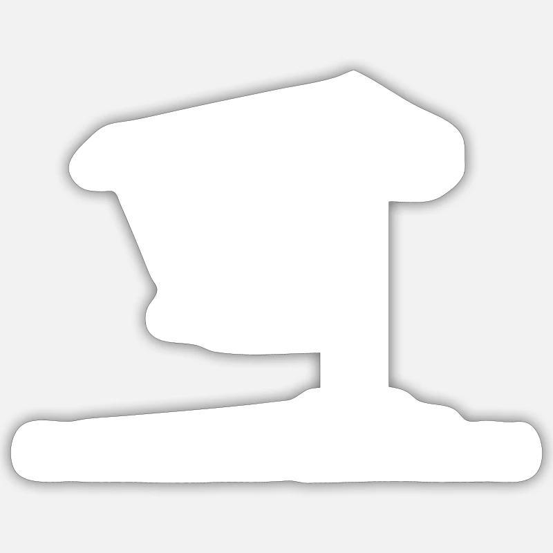 Engineers make great parents - Sticker size S (10 x 10 cm) - white matte