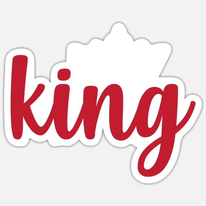 Roi Sticker taille S (10 x 10 cm)