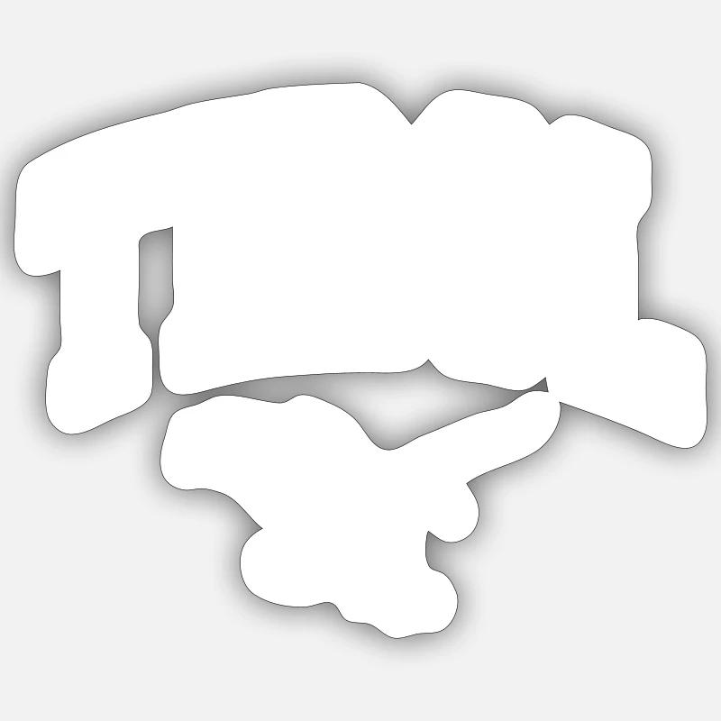 Sticker Größe S (10 x 10 cm) - 