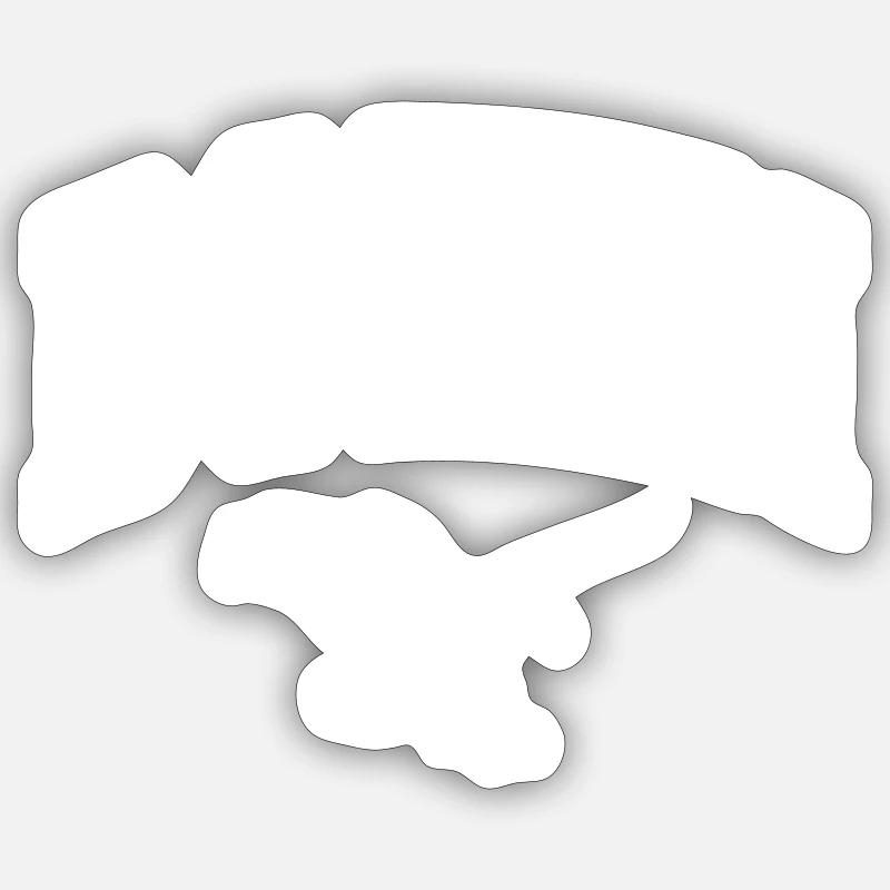 Sticker taille S (10 x 10 cm) - 