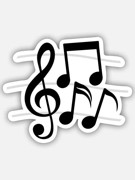 - Sticker size S (10 x 10 cm) - white matte