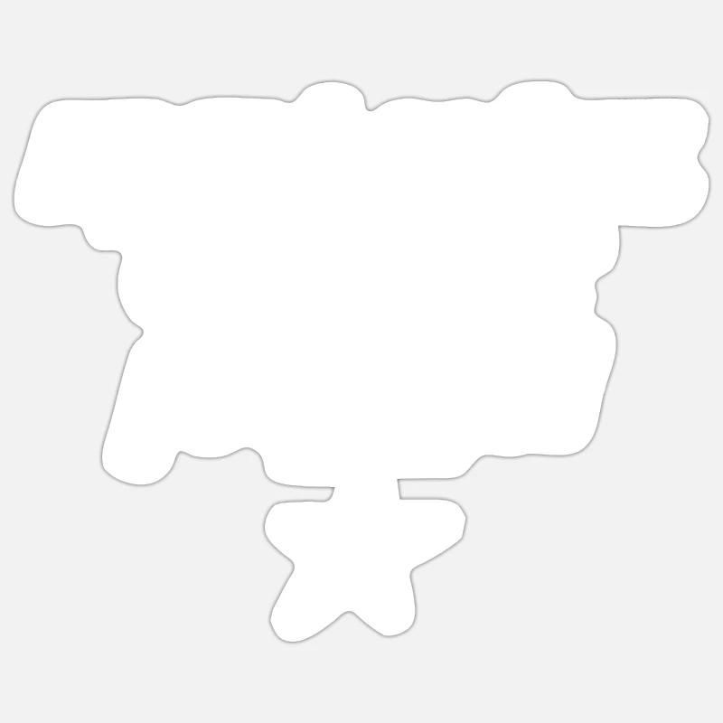Mitarbeiter des Monats Sticker Größe S (10 x 10 cm)