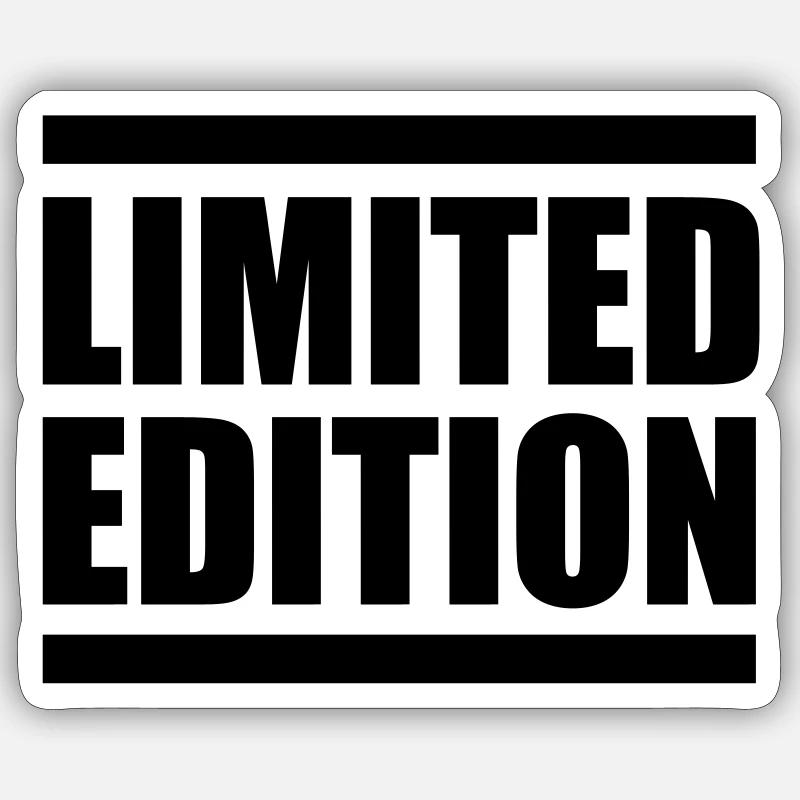 Limited Edition - Sticker size S (10 x 10 cm) - white matte