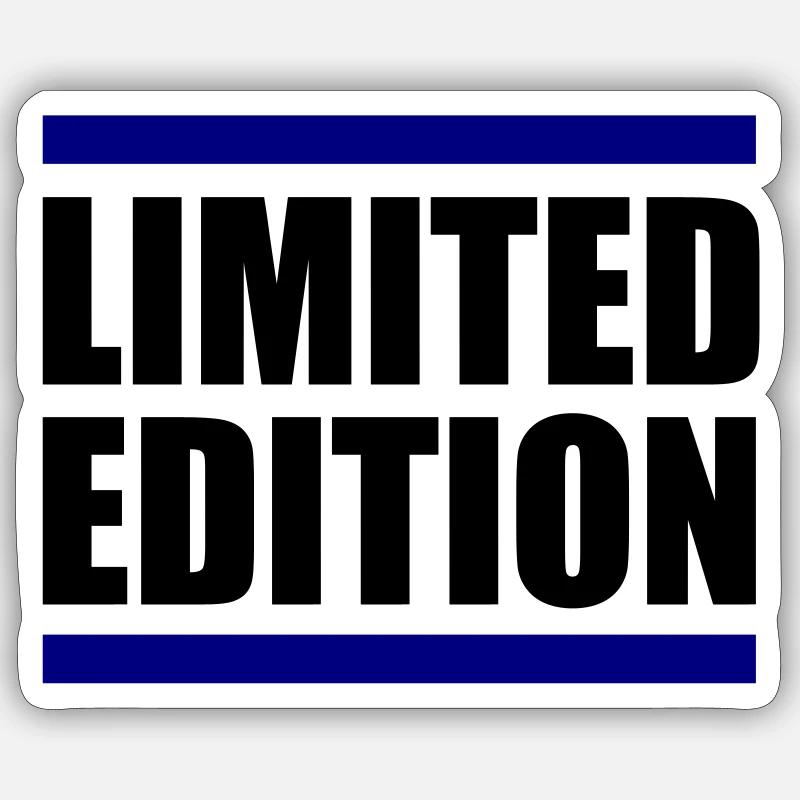 Édition limitée - Sticker taille S (10 x 10 cm) - blanc mat