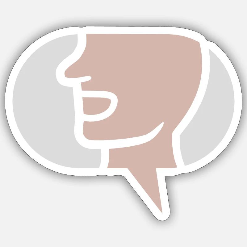 Sticker taille S (10 x 10 cm) - 