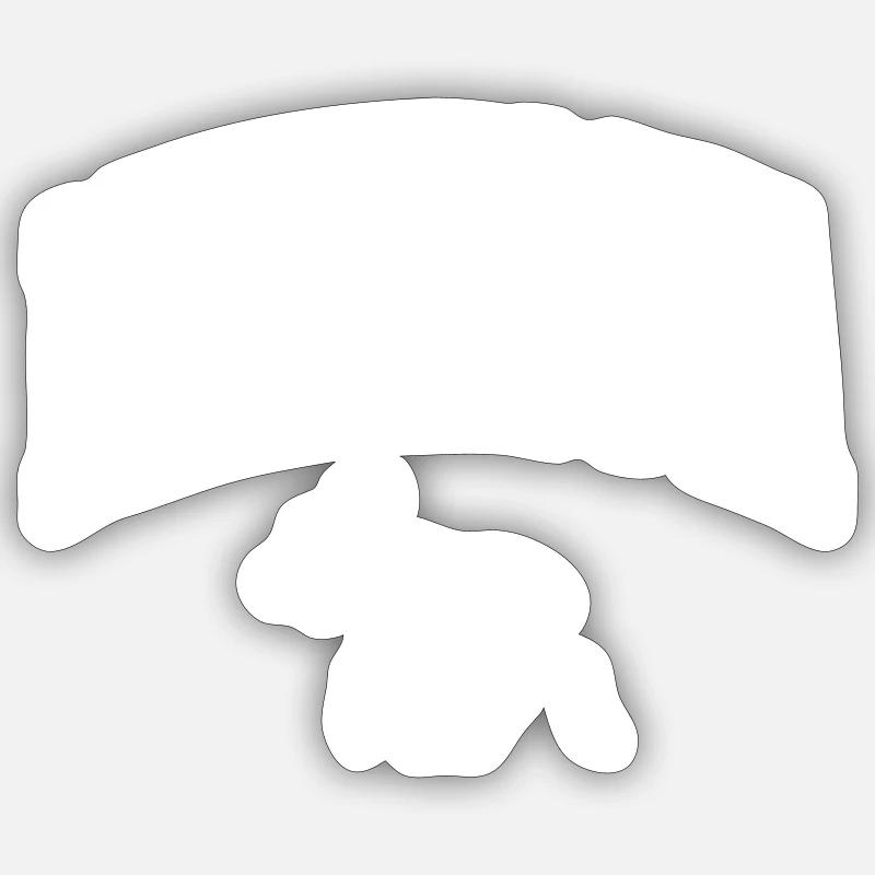 Sticker Größe S (10 x 10 cm) - 
