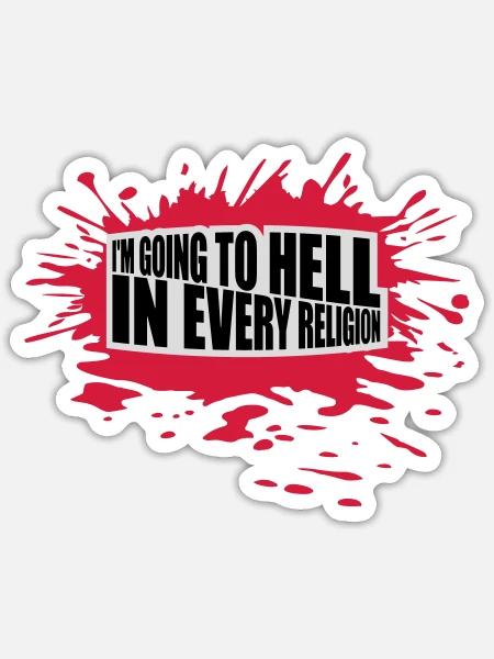  - Sticker size S (10 x 10 cm) - white matte