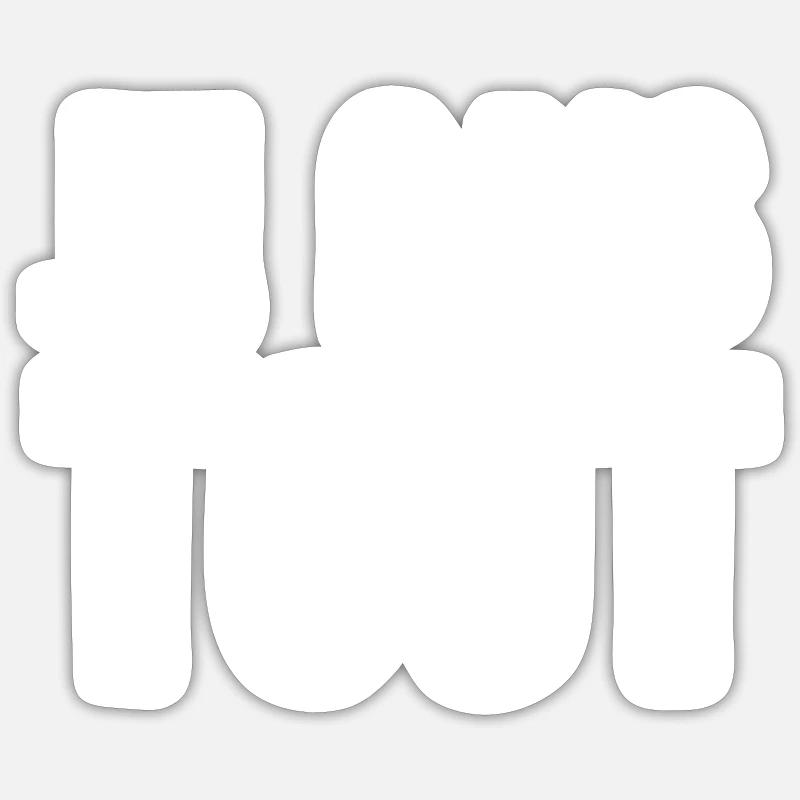 Sticker taille S (10 x 10 cm) -