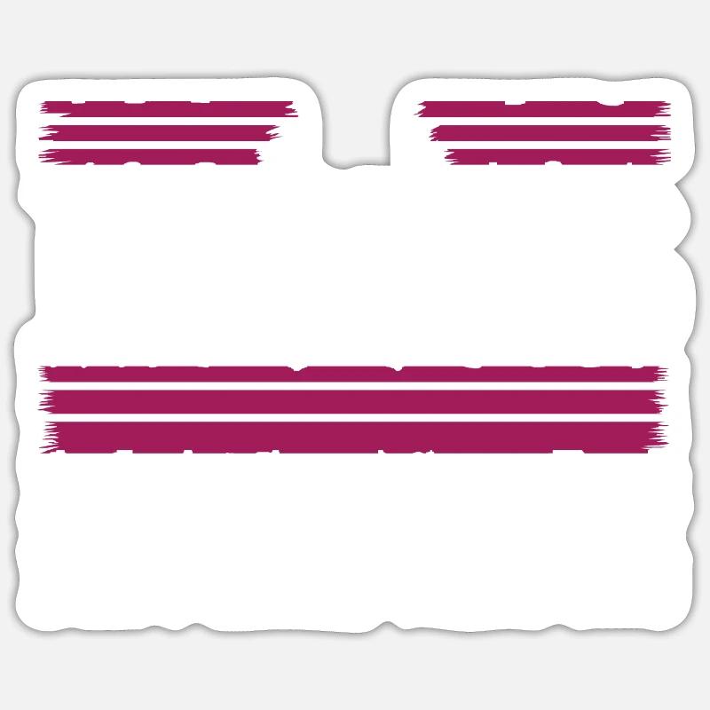 Statement Global Peace Hippy Birthday present idea Sticker size S (10 x 10 cm)