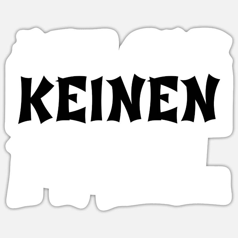 geburtstagsgeschenkidee bday lustiger spruch - Sticker Größe S (10 x 10 cm) - Mattweiß