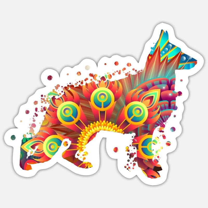 Sticker Größe S (10 x 10 cm) - 