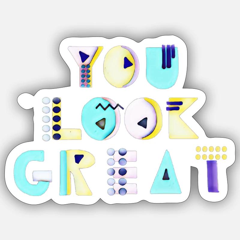 Sticker taille S (10 x 10 cm) - 
