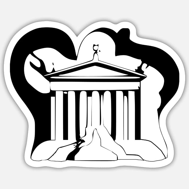 Sticker taille S (10 x 10 cm) - 