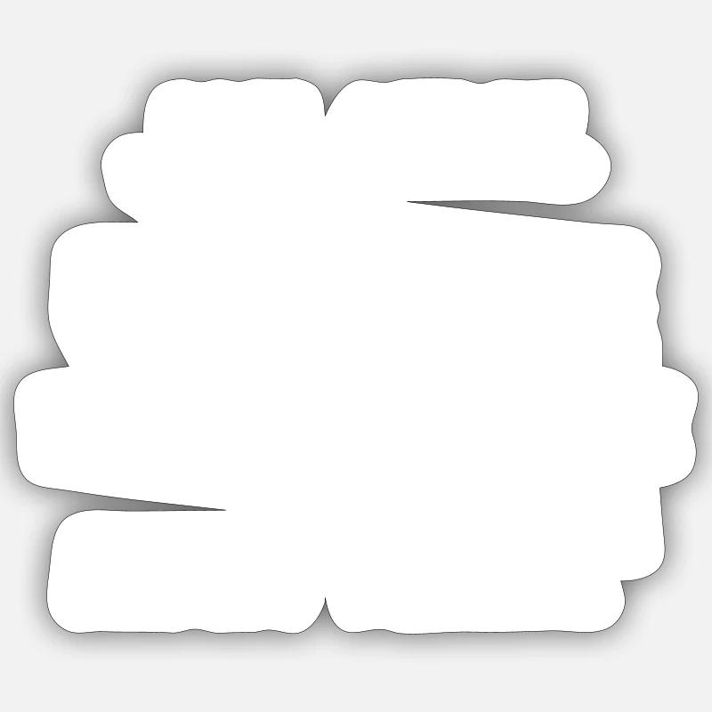 Sticker Größe S (10 x 10 cm) - 