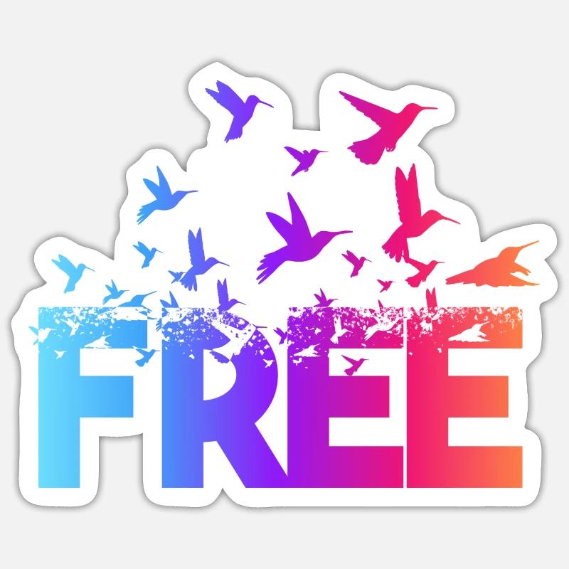 Sticker Größe S (10 x 10 cm) - 