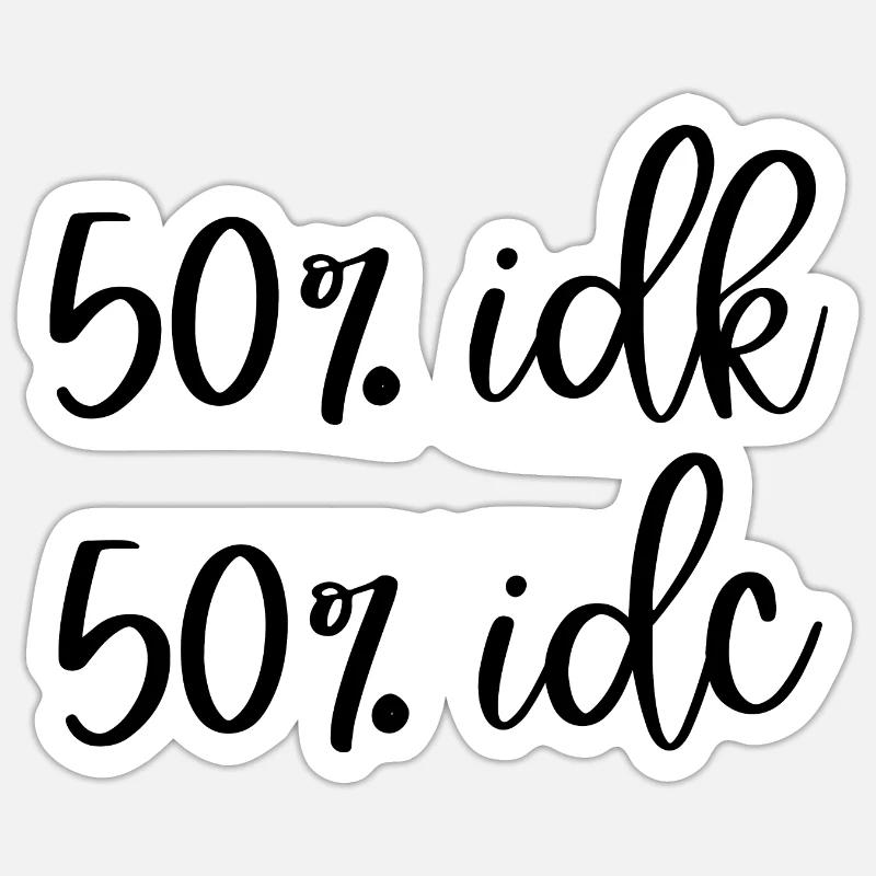 Sticker taille S (10 x 10 cm) - 