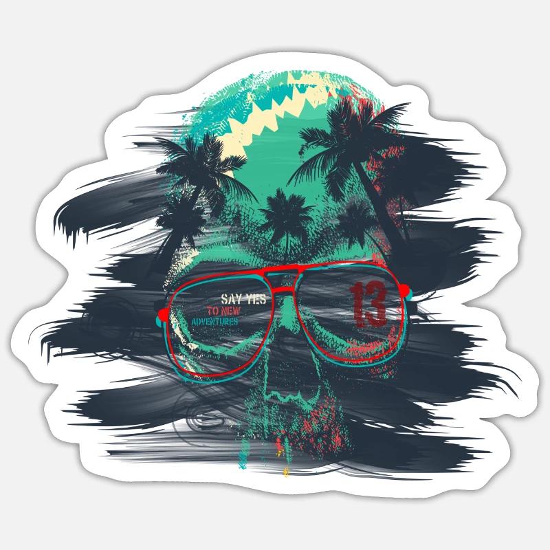 Sticker taille S (10 x 10 cm) - 