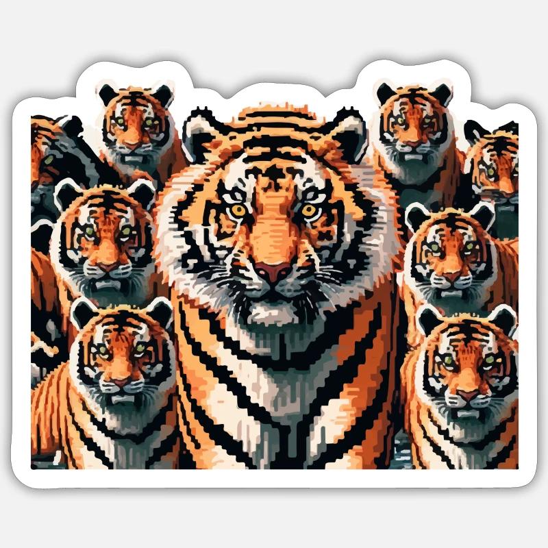 Sticker taille S (10 x 10 cm) - 