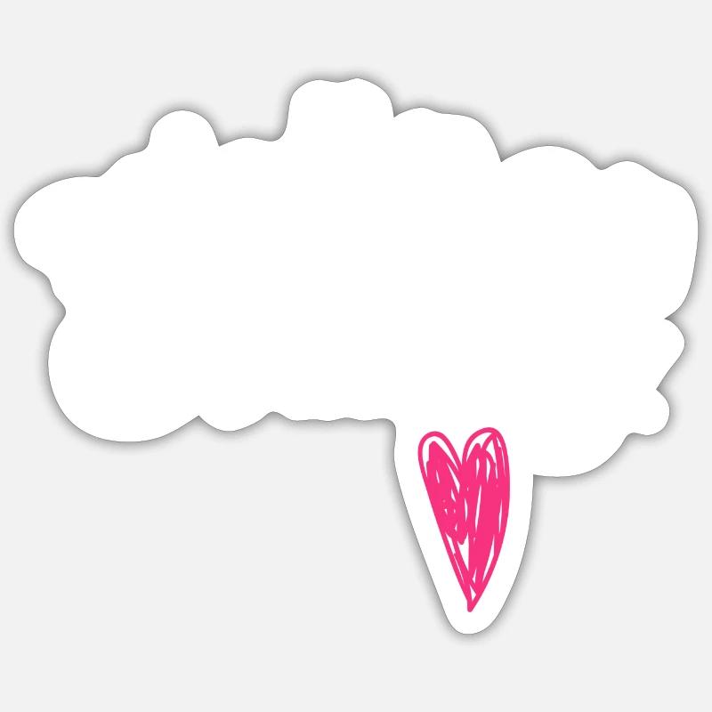 schönen Muttertag Sticker Größe S (10 x 10 cm)