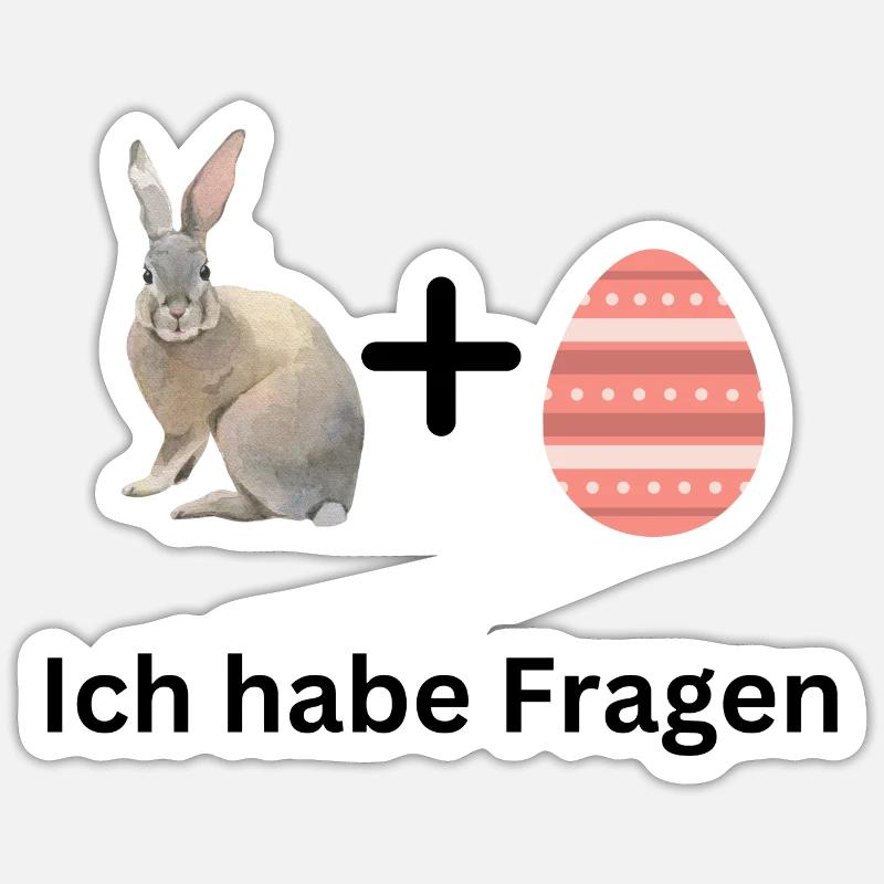 Ostern Sticker Größe S (10 x 10 cm)