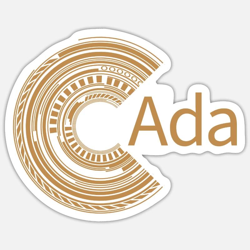 For Ada Sticker size S (10 x 10 cm)