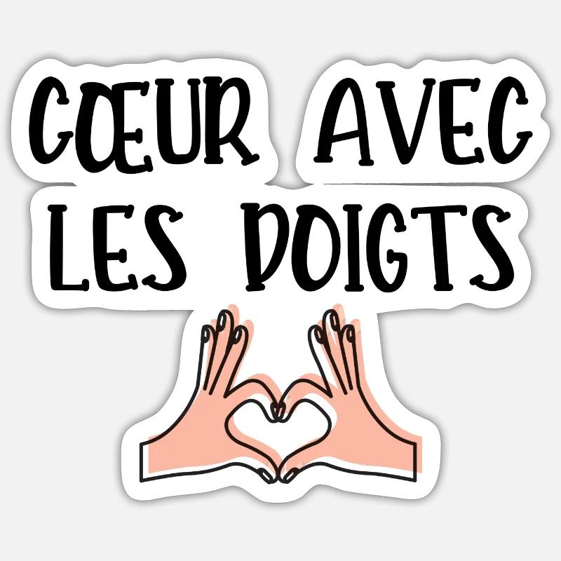 Sticker taille S (10 x 10 cm) - 