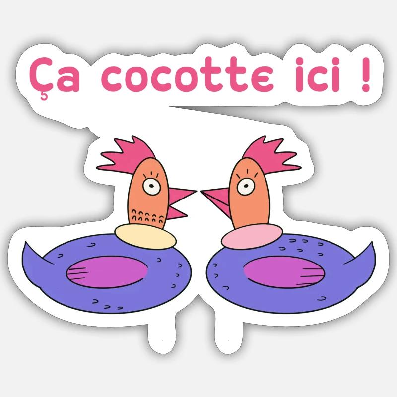 Sticker taille S (10 x 10 cm) - 