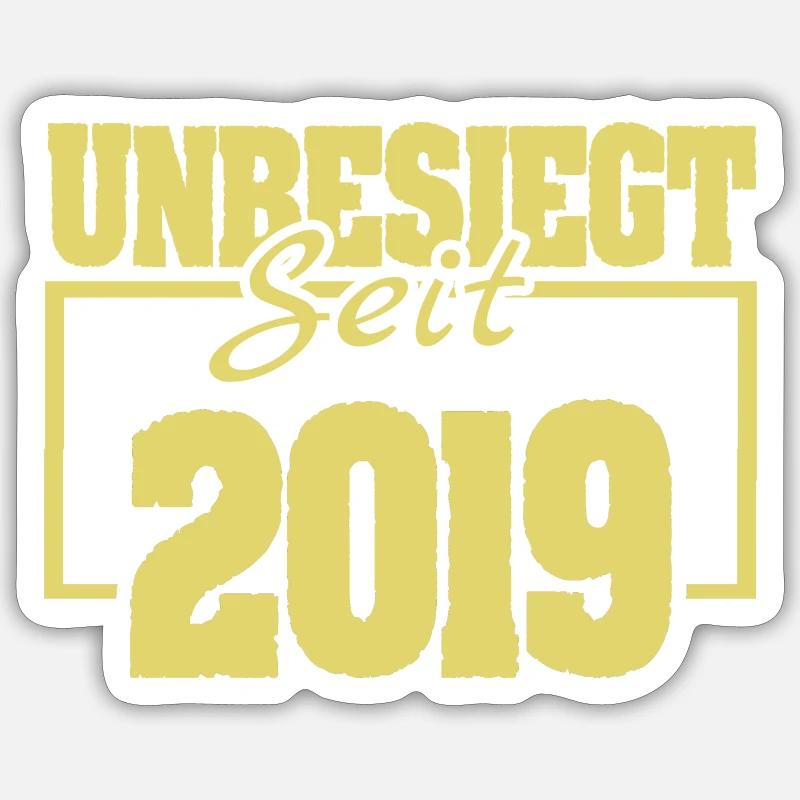 2019 Sticker Größe S (10 x 10 cm)